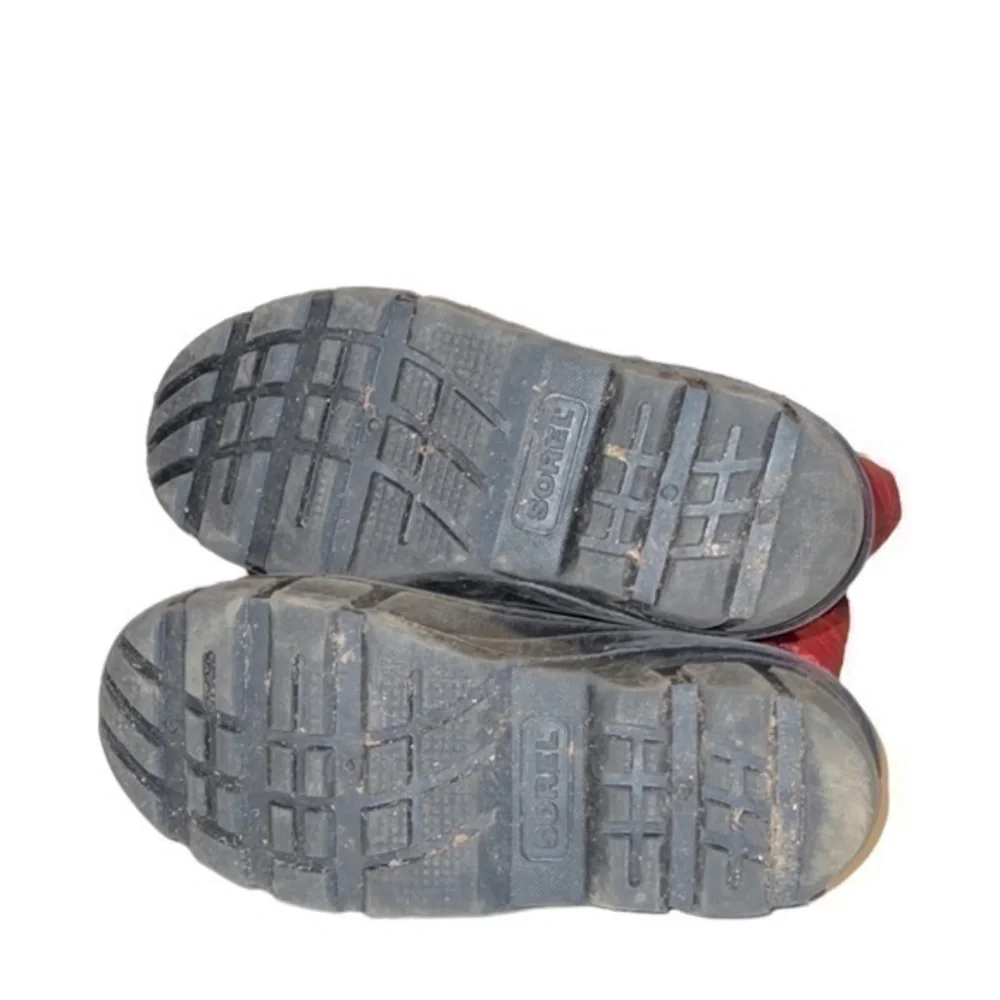 Sorel Flurry Red & Black Winter Snow Boots‎